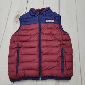 Vineyard Vines performance puffer vest down filled colorblock mountain weekend